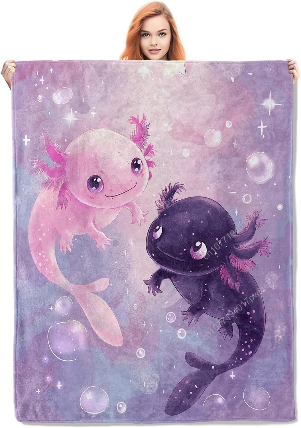 بطانية Axolotl لطيف Axolotls ا - مراجعة Home Textiles Blanket وسعره