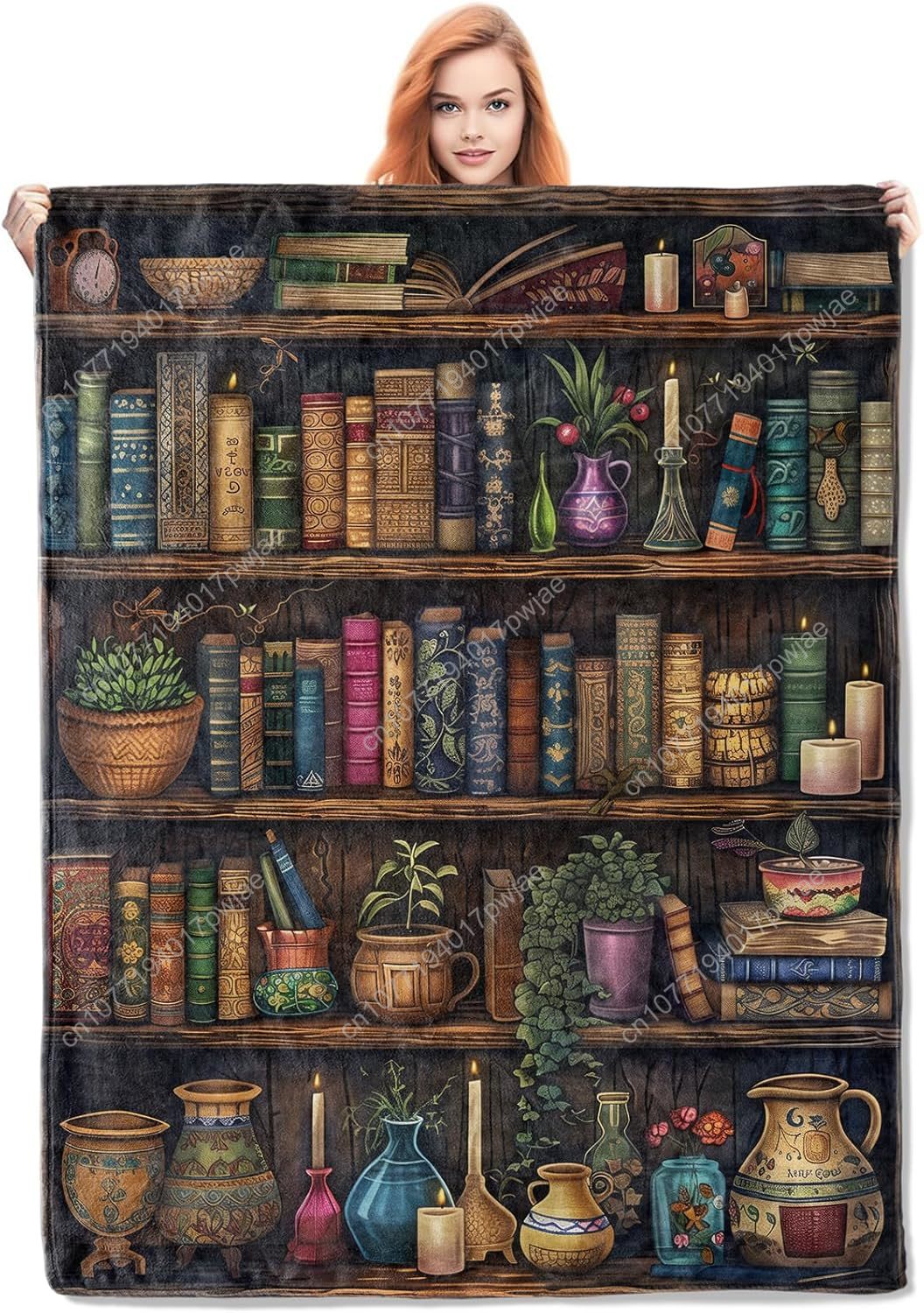 خمر رف الكتب بطانية القراءة رم - مراجعة Home Textiles Blanket وسعره