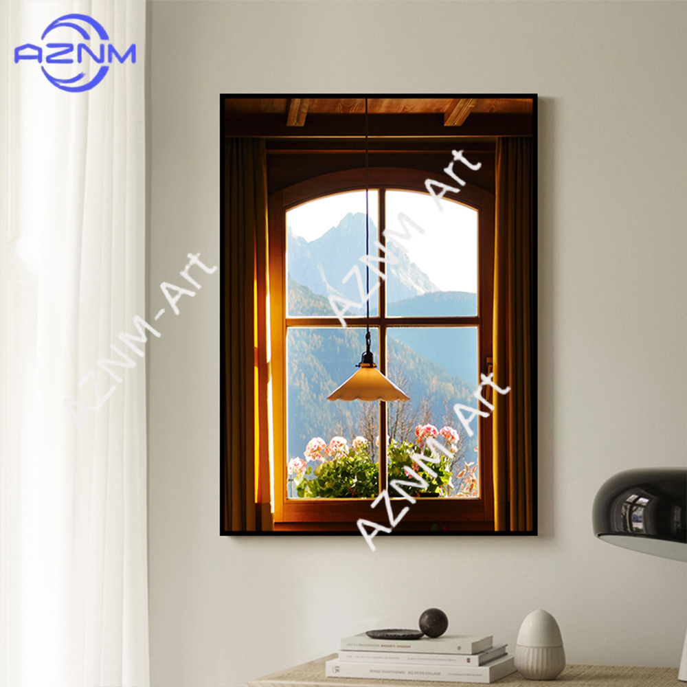 ملصق جداري لمناظر طبيعية خضراء - مراجعة Home Textiles France وسعره