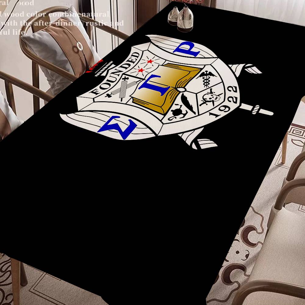 مفرش طاولة بشعار سيجما جاما رو - مراجعة Home Textiles Today Logo وسعره