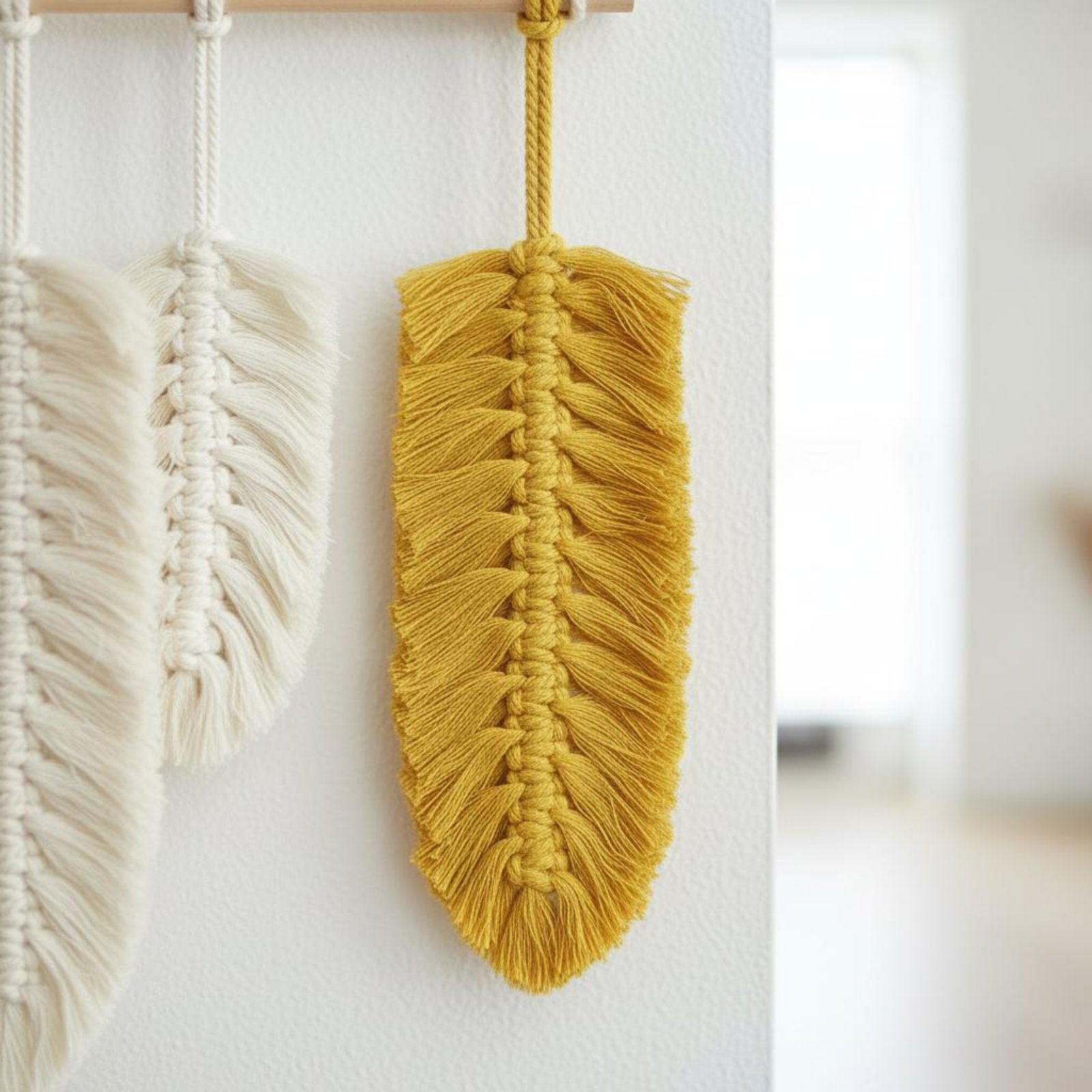 معلقة جدارية من الماكراميه على - مراجعة Home Textiles And Decor وسعره